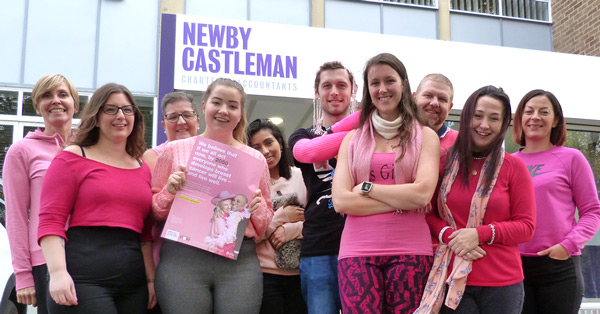 Newby Castleman Team in Pink
